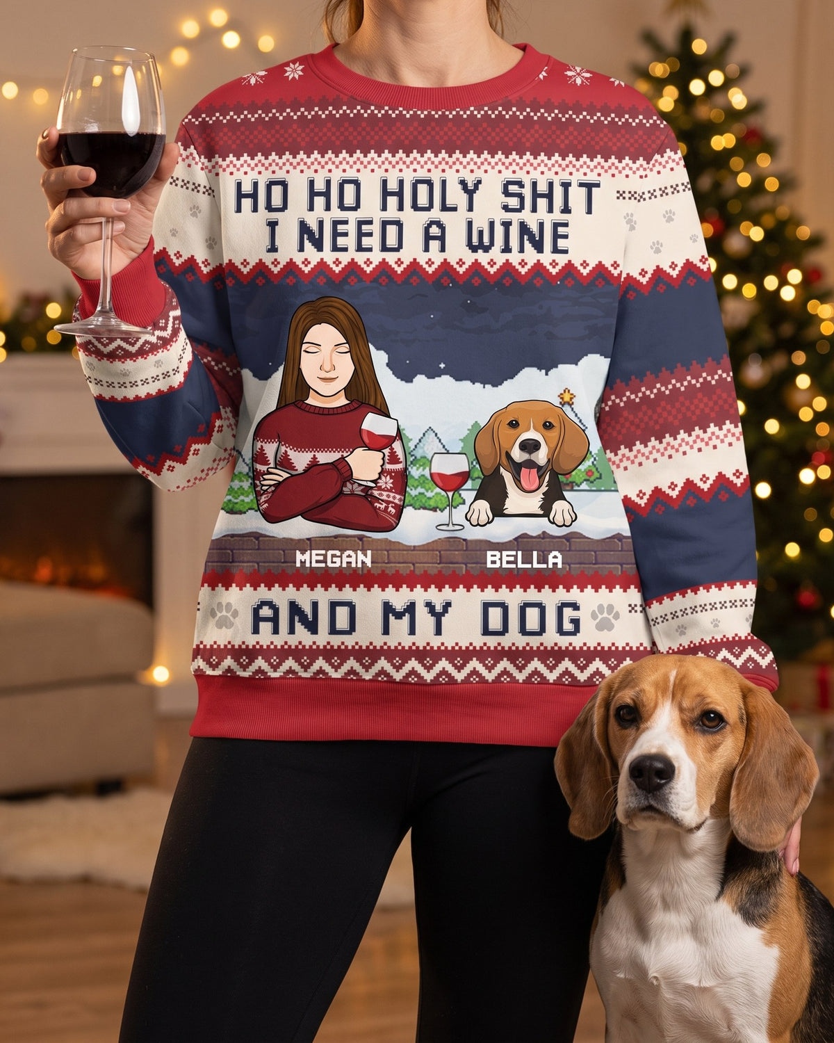 You, Your Drink & Your Dog - Christmas Gift For Pet Owners, Pet Lovers